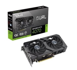 Karta VGA Asus Dual GeForce RTX 4070 EVO OC 12GB GDDR6X 192bit HDMI+3xDP PCIe4.0