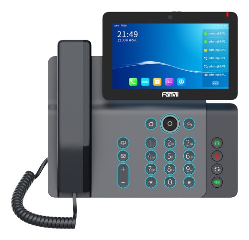 Fanvil V67 telefon VoIP Czarny 20 linii LCD Wi-Fi - 1936383