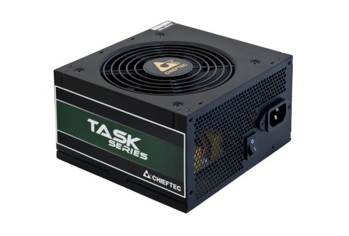 Chieftec Task TPS-600S moduł zasilaczy 600 W 20+4 pin ATX ATX Czarny - 2095580
