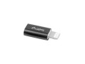 Adapter Lanberg micro USB(F) 2.0 - Lightning(M) czarny - 681951