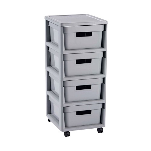 REGAŁ CURVER INFINITY 4X10L SZARY - 2195269