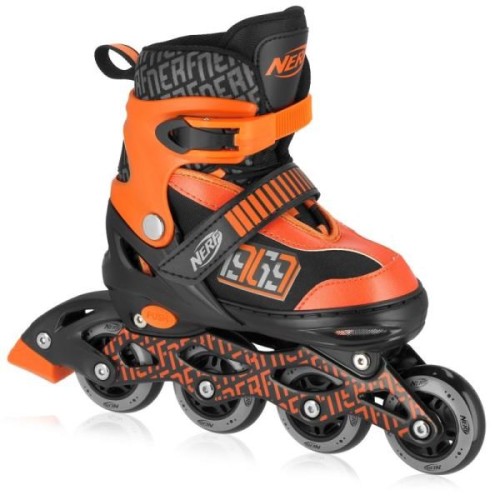 Łyżworolki regulowane 38-42 NERF Strive pomarańczowe 941341 Spokey - 2172994