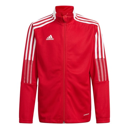 Bluza dla dzieci adidas Tiro 21 Track czerwona GM7312 116cm - 2064561