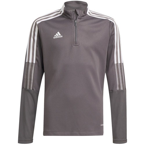 Bluza dla dzieci adidas Tiro 21 Training Top Youth szara GM7321 116cm - 2075134