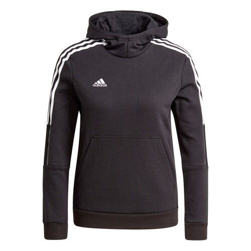 Bluza dla dzieci adidas Tiro 21 Sweat Hoody czarna GM7326 116cm - 2075148