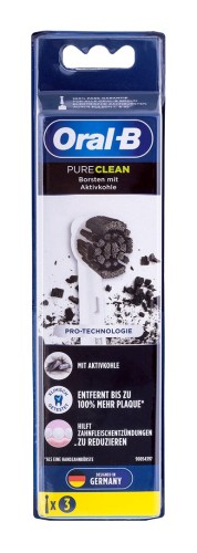 Braun końcówki Oral-B PureClean Activated Carbon - 2363035