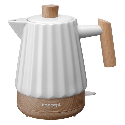 Czajnik elektryczny ceramiczny RK0090 CONCEPT biały - 2363089