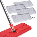 Mop płaski Greenblue GB850N z wiadrem i wyciskaczem MaxiClean + cztery wkłady microfibra HQ, pojemność 8L - 1075691