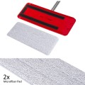 Mop płaski z wiadrem i wyciskaczem GreenBlue GB870 , dwa wkłady microfibra HQ, pojemność 5,7L, MaxiClean - 1075696