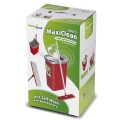 Mop płaski z wiadrem i wyciskaczem GreenBlue GB870 , dwa wkłady microfibra HQ, pojemność 5,7L, MaxiClean - 1075694
