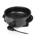 Tristar  | Wielofunkcyjna patelnia grillowa XL | PZ-9135 | Średnica 30 cm | Grill | 1500 W | Pokrywka w zestawie | Uchwyt stały | Czarny - 2021640