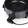 Tristar  | Wielofunkcyjna patelnia grillowa XL | PZ-9135 | Średnica 30 cm | Grill | 1500 W | Pokrywka w zestawie | Uchwyt stały | Czarny - 2021641