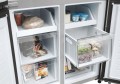 Lodówka Side by Side Haier HCR3818ENMD (dark inox) (WYPRZEDAŻ) - 2363419