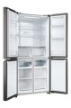 Lodówka Side by Side Haier HCR3818ENMD (dark inox) (WYPRZEDAŻ) - 2363414