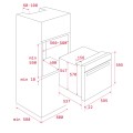 Piekarnik do zabudowy TEKA STD HRB 6300 VN 60cm Retro Kremowy - 2198482