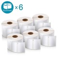 Dymo Dymo Universalios Etiketes 32 x 57 mm białe 6x 1000 sztuk - 2364483