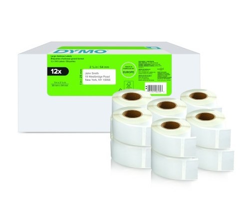 Etykiety DYMO LW-Rücksendeetiketten Vorteilspack 25x54mm 12 Rol 500 sztuk - 2364495