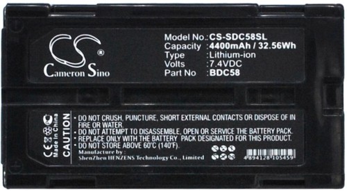 Akumulator do Sokia  BDC-58/70 7,4V4400mAh Li-Ion - 2365524