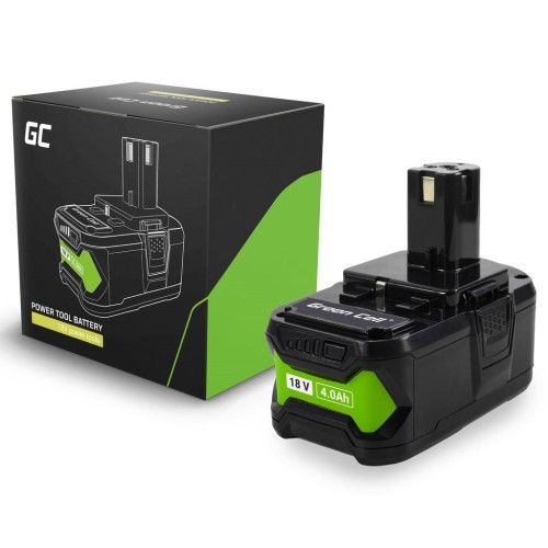 Bateria Green Cell do elektronarzędzi Ryobi ONE+ 18V 4Ah Akumulator zamiennik RB18L40 - 2365601