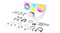 CORSAIR iCUE LINK TITAN 360 RX RGB White AIO, 360mm Radiator, Liquid CPU Cooler - 2365830