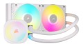 CORSAIR iCUE LINK TITAN 240 RX RGB White AIO, 240mm Radiator, Liquid CPU Cooler - 2365849