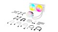 CORSAIR iCUE LINK TITAN 240 RX RGB White AIO, 240mm Radiator, Liquid CPU Cooler - 2365853