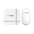 Dzwonek bezprzewodowy Greenblue GB210 kinetyczny bezbateryjny ECO 52 melodie biały zasięg 150m, 230V IP44 - 1152596