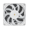 Jonsbo HX6200D Procesor Chłodnica powietrza 12 cm Biały 1 szt. - 2365716