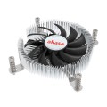 Akasa Intel LGA1700 Procesor Chłodnica hybrydowa 7,5 cm Aluminium, Czarny 1 szt. - 2365811