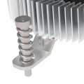 Akasa Intel LGA1700 Procesor Chłodnica hybrydowa 7,5 cm Aluminium, Czarny 1 szt. - 2365814
