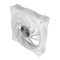 Akasa SOHO AR Obudowa komputera Radiator 12 cm Przezroczysty, Biały 1 szt. - 2365817