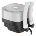 CORSAIR NAUTILUS 240 ARGB White, 240mm Radiator, Liquid CPU Cooler - 2365834