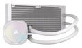 CORSAIR NAUTILUS 240 ARGB White, 240mm Radiator, Liquid CPU Cooler - 2245401