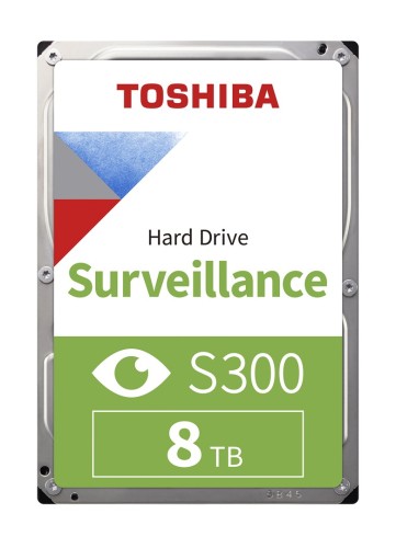 Toshiba S300 Surveillance dysk twardy 8 TB 7200 RPM 256 MB 3.5" Serial ATA III - 2326232