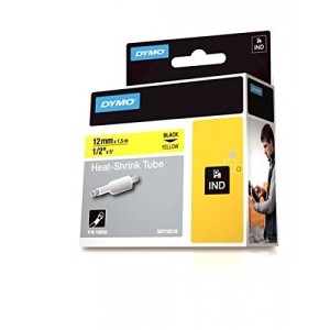 DYMO Przemysłowe Rurki Termokurczliwe- 12mm x 1,5m