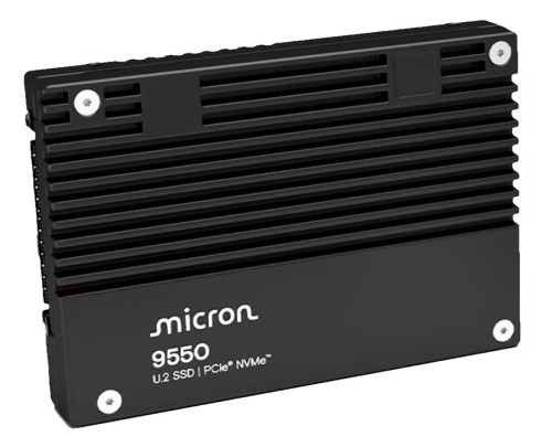 Dysk SSD Micron 9550 PRO 3.84TB U.2 (15mm) NVMe Gen5 MTFDLAL3T8THA-1BK1DABYYR (DWPD 1) - 2366330