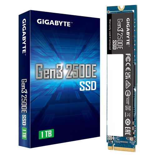 GIGABYTE Gen3 2500E SSD 1TB M.2 PCI Express 3.0 NVMe 3D NAND - 2002257