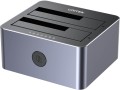Stacja dokująca dla dysków pamięci masowej - Unitek (Y-3026GY01-EU) 2x SATA III 2.5"/3.5" USB 3.0 5Gbps - 2366392