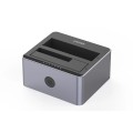 Stacja dokująca dla dysków pamięci masowej - Unitek (Y-3026GY01-EU) 2x SATA III 2.5"/3.5" USB 3.0 5Gbps - 2052034