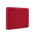 Toshiba Canvio Advance zewnętrzny dysk twarde 4 TB 2.5" USB Typu-A 2.0/3.2 Gen 1 (3.1 Gen 1) Czerwony - 2366399