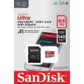 Karta pamięci MicroSDXC SanDisk Ultra 64GB A1 C10 UHS-I - 1240710