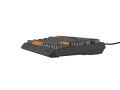 GENESIS Thor 230 TKL klawiatura Gaming USB + RF Wireless + Bluetooth QWERTY Czarny, Szary, Pomarańczowy - 2367321