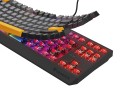 GENESIS Thor 230 TKL klawiatura Gaming USB + RF Wireless + Bluetooth QWERTY Czarny, Szary, Pomarańczowy - 2367327