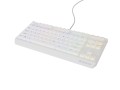 GENESIS Thor 230 TKL klawiatura Gaming USB + RF Wireless + Bluetooth QWERTY Biały - 2367386