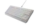 GENESIS Thor 230 TKL klawiatura Gaming USB + RF Wireless + Bluetooth QWERTY Biały - 2367404