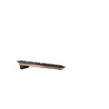 CHERRY DW 9100 SLIM klawiatura Dołączona myszka Uniwersalne RF Wireless + Bluetooth QWERTZ Swiss Czarny - 2367415