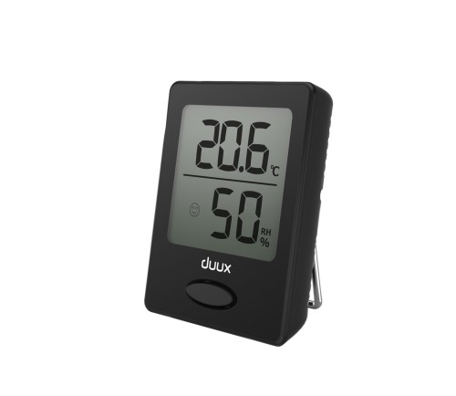 Duux | Sens | Czarny | Wyświetlacz LCD | Higrometr + termometr - 2002716