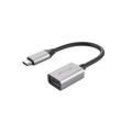 HYPER HD425D-GL kabel USB USB 3.2 Gen 2 (3.1 Gen 2) 0,0176 m USB C USB A Czarny, Srebrny - 2367873