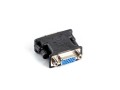 Adapter Lanberg AD-0012-BK (DVI-I (Dual link) M - D-Sub (VGA) F; kolor czarny) - 1912021