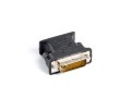 Adapter Lanberg AD-0012-BK (DVI-I (Dual link) M - D-Sub (VGA) F; kolor czarny) - 1912022
